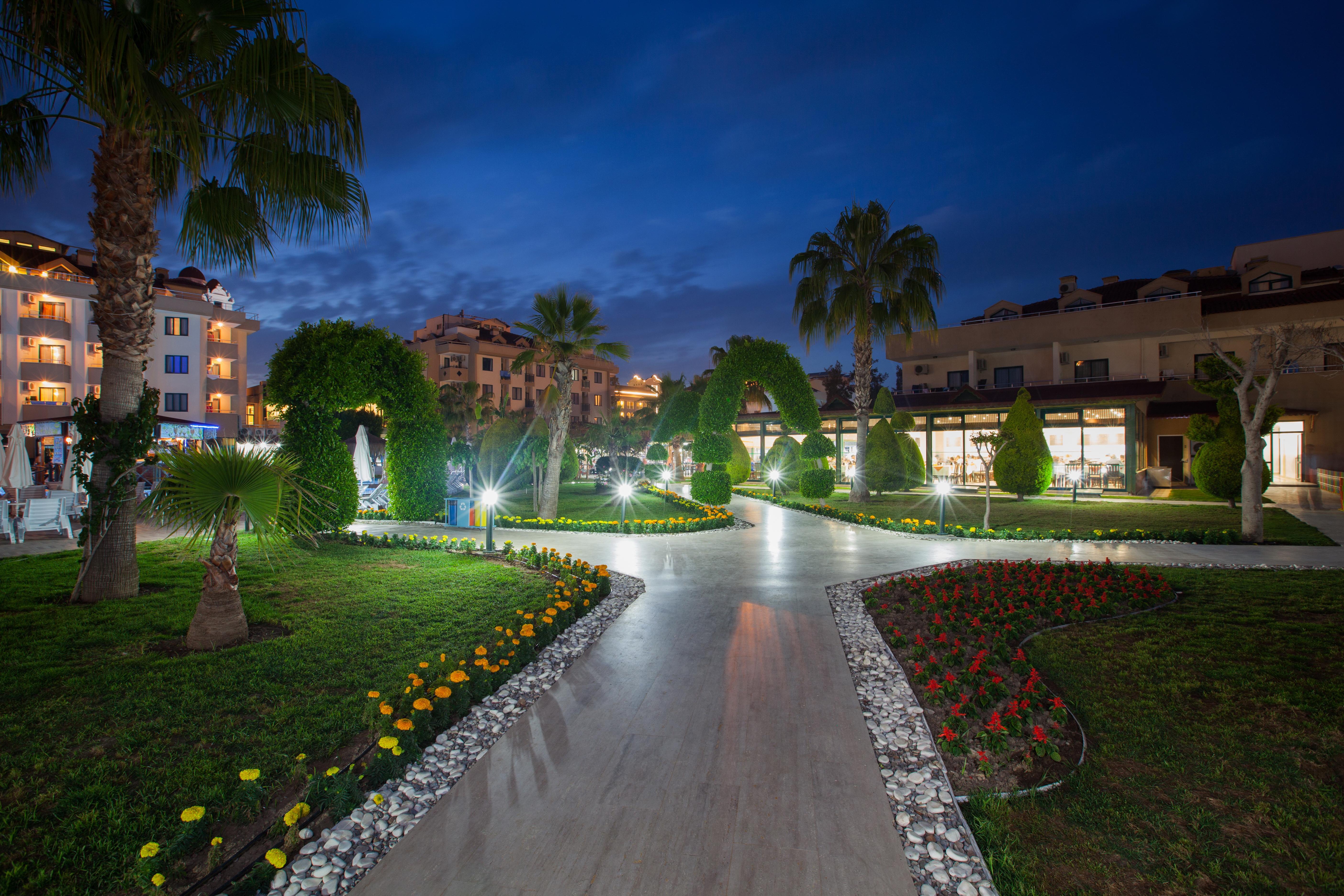 Grand Seker Hotel Side Exterior foto