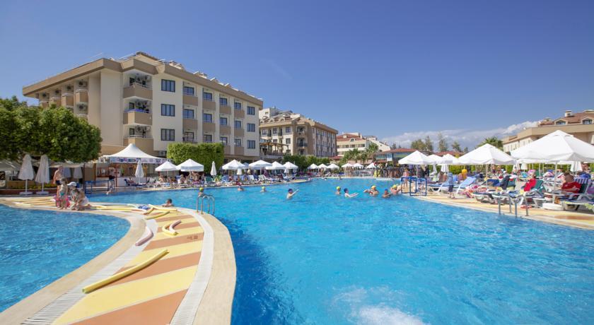 Grand Seker Hotel Side Exterior foto